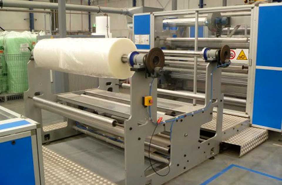 Case Study in Spain: air bubble film line - Eko Gruppo Second-hand machines