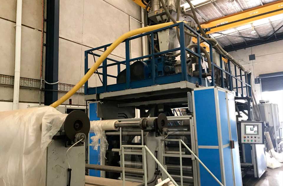 Case Study in Australia: air bubble film line - Eko Gruppo Second-hand machines