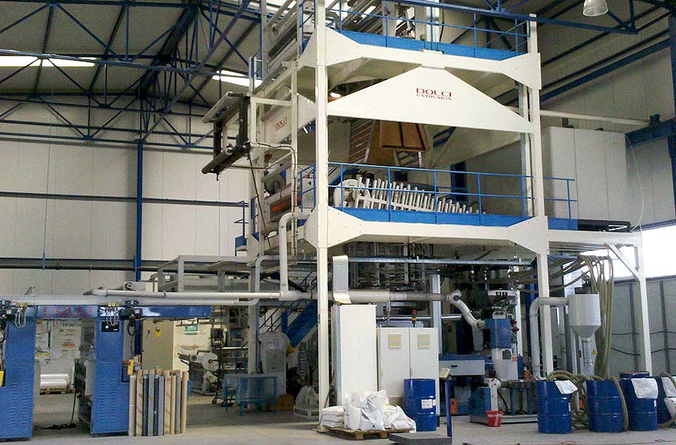 Case Study in Mexico: blown film extrusion line - Eko Gruppo Second-hand machines