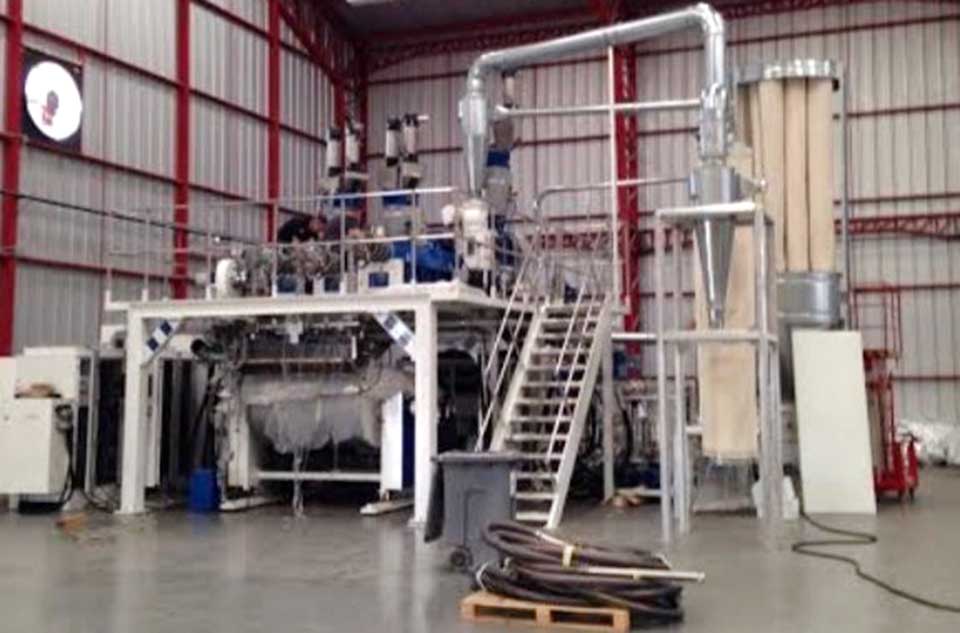 Case Study in South Africa: cast film line for stretch film - Eko Gruppo Second-hand machines