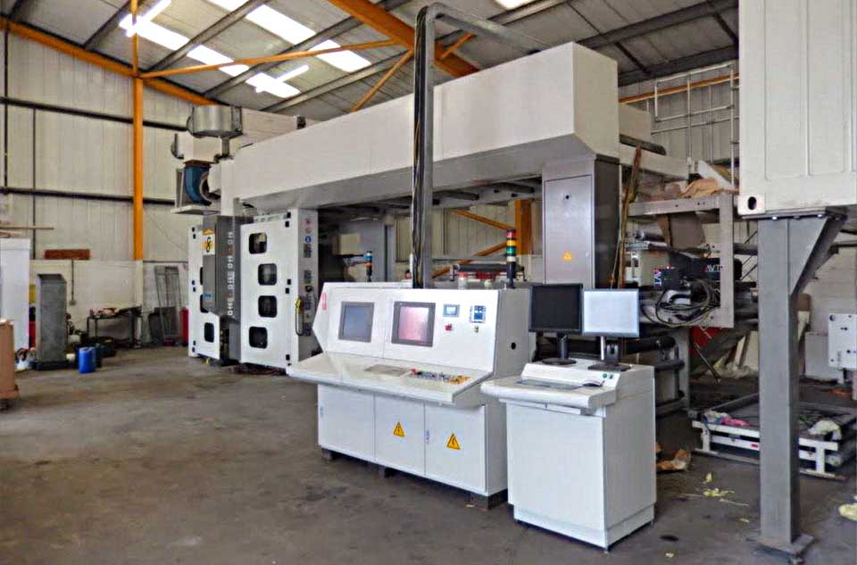 Case Study in UK: flexographic printing line - Eko Gruppo Second-hand machines