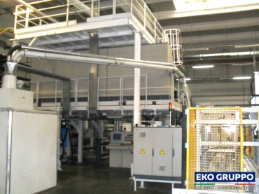 Adtech Provera 3 layers Cast Film Line - Eko Gruppo used machines 