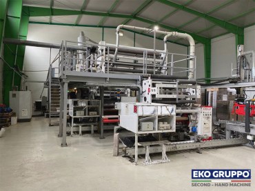  5 layers AMUT Stretch Film Line - Eko Gruppo second-hand machine