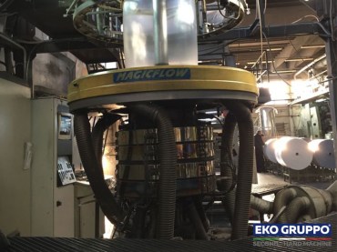 Omicron Coex 3 Blown Film Extruder - Eko Gruppo second-hand machine