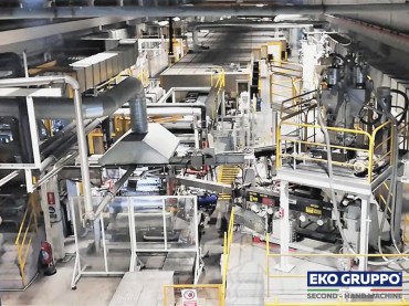 3-Layers DMT 6500 BOPP packaging film line - Eko Gruppo second-hand machine