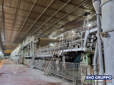 Double Wire Paper Machine Carcano - Eko Gruppo second-hand machine