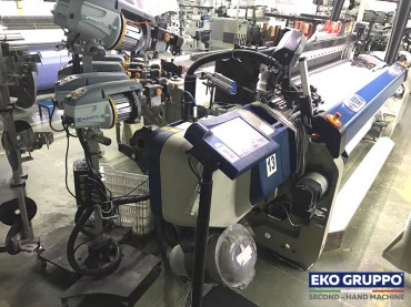 Optimax-i-8-R 220 cm Picanol used industrial weaving looms - Eko Gruppo second-hand machine