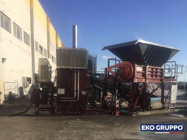 Twin Shaft Hydraulic Shredder ITR 1.500 - Eko Gruppo second-hand machine