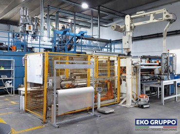 Amut 5 layers Stretch Film Line ACS 2000 - Used machines Eko Gruppo