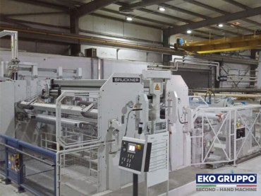 Mono oriented PETG/PVC Brückner Shrink Film Production Line - Eko Gruppo second-hand machine