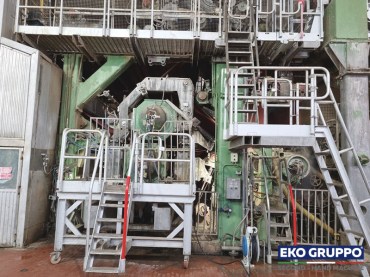 Carcano Double Wire Paper Machine - Eko Gruppo second-hand machine