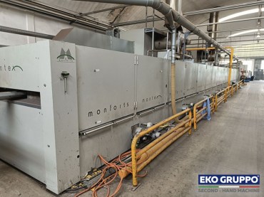 MONTEX 8F-V 2.200 mm Monforts Stenter finishing used machine - Eko Gruppo second-hand machine