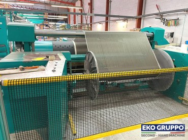 Ergotec M 2200 Karl Mayer sectional warper - Eko Gruppo second-hand machine