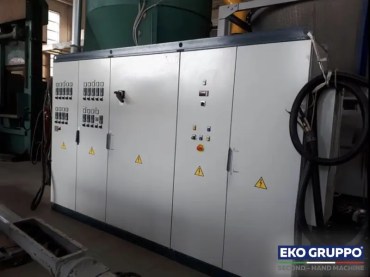 Tecnova 130 mm Single Screw Extruder - Eko Gruppo second-hand machine