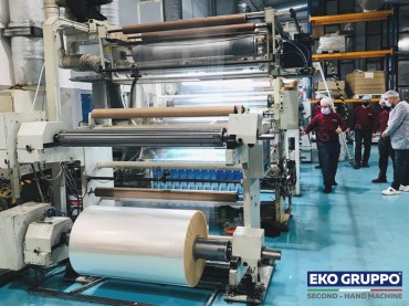 DCM film converting machine: duplex laminator solventless - Eko Gruppo second-hand machine