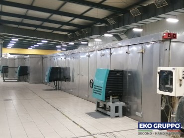 3-Layers DMT 6800 BOPP film production line - Eko Gruppo second-hand machine