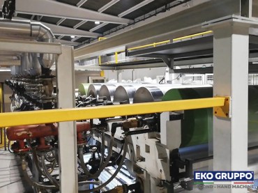 DMT 6500 3-Layers BOPP packaging film line - Eko Gruppo second-hand machine