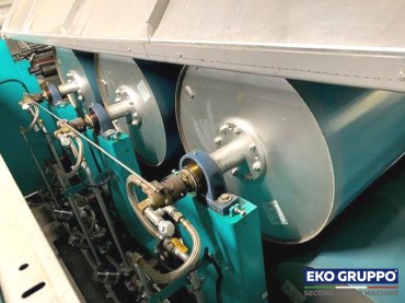 Filsize SF 1800 Karl Mayer used sizing machine - Eko Gruppo second-hand machine