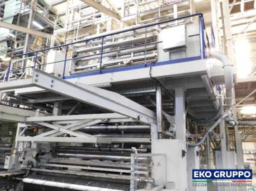 Alpine 3 layer Blown Film Extruder - Eko Gruppo second-hand machine