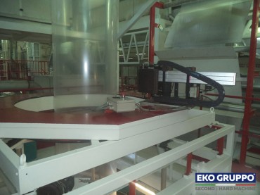 Plastex 3 layer Macchi Film Blowing Machine - Eko Gruppo second-hand machine