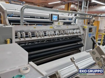 Ashe duplex film slitter rewinders at high productivity - Eko Gruppo second-hand machine