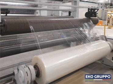 2700 LAEM Film Slitter Rewinder for flexible packaging - Eko Gruppo second-hand machine