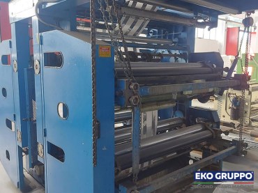 Uteco Flexographic Stack Film Printers Gold RR 412 - Eko Gruppo second-hand machine