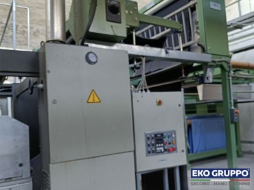 NANOMIX 1800 mm finishing textile used machinery Biella Shrunk Process - Eko Gruppo second-hand machine