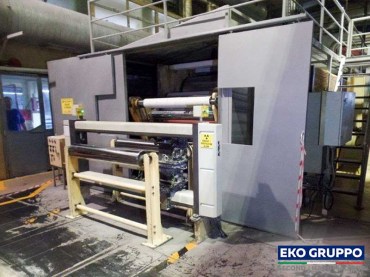 Mitsubishi 3 layers BOPP film extrusion line - Eko Gruppo second-hand machine