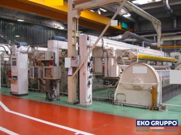 3-layer co-extruded BOPP film line produced by Brückner - Eko Gruppo second-hand machine