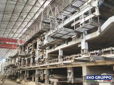 4200 PM Triple Wire Fourdrinier Paper Making Line - Eko Gruppo second-hand machine