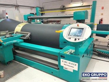 Ergotec M 2200 Karl Mayer sectional warping used machine - Eko Gruppo second-hand machinery