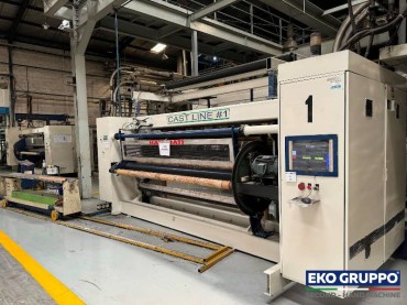 5 Layers Battenfeld Gloucester Cast Stretch Film Line - Used machine Eko Gruppo