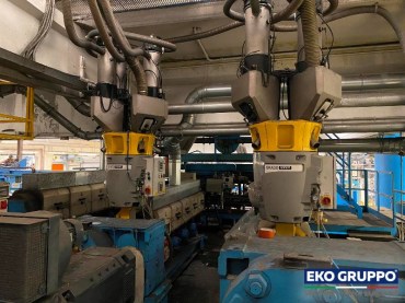 TCE 3 Layers Stretch Film Line - Used machine Eko Gruppo