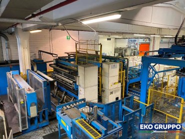 3 Layers Tecnocoating Stretch Film Line - Used machine Eko Gruppo