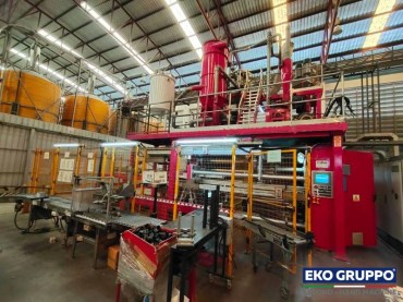 2.000 mm Torninova 5 Layers Stretch Film Line - Used machine Eko Gruppo