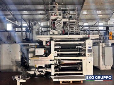 Torninova 3 Layers Stretch Film Line - Second Hand Machinery Eko Gruppo