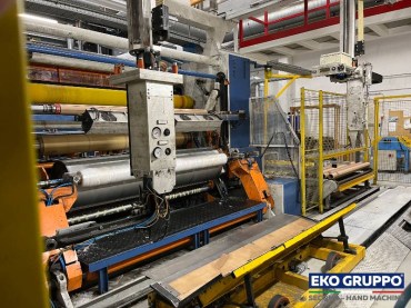 5 Layers Nextrom Stretch Film Machine - Used Machinery Eko Gruppo