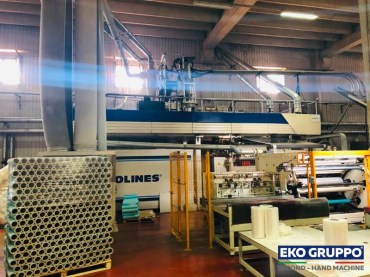 5 Layers Colines 1500 Stretch Film Line - Eko Gruppo Second Hand Machinery