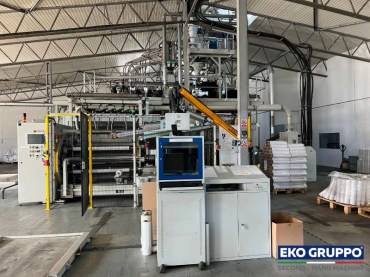 Sml 5 Layers Stretch Film Machine - Used machinery Eko Gruppo