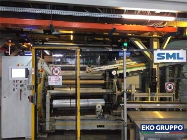 Sml 1500 Stretch Film Machine 5 Layers - Used Machines Eko Gruppo