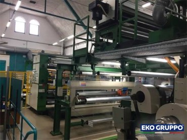 1500 Tecnocoating 3 Layers Cast Stretch Film Machine - Second Hand Machines Eko Gruppo