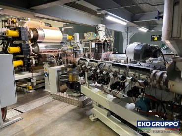 SML 1200 PP Sheet Extrusion Film Line - Eko Gruppo Second Hand Machinery