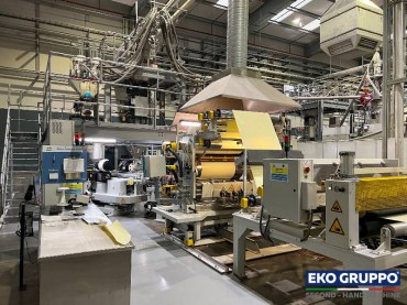 1200 SML PP Sheet Extrusion Film Line - Eko Gruppo Second Hand Machinery