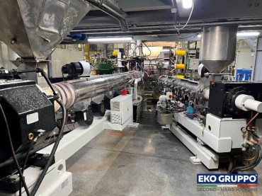 SML 1200 PP Sheet Extrusion Film Machine - Eko Gruppo Second Hand Machinery