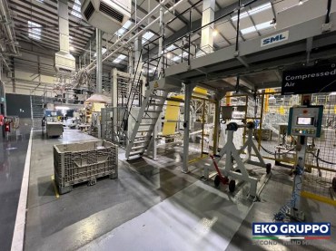 1200 SML PP Sheet Extrusion Film Machine - Eko Gruppo Second Hand Machinery