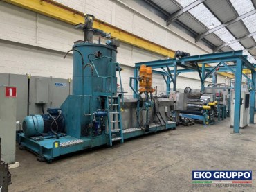 Vacurema 1200 SML PET Sheet Extrusion Film Line - Used machines Eko Gruppo