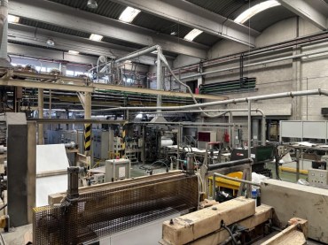 Reifenhauser 1200 Monolayer Sheet Extrusion Film Line - Used Eko Gruppo Machinery