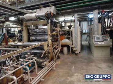 1100 KTC PP Sheet Extrusion Film Machine - Used Machines Eko Gruppo