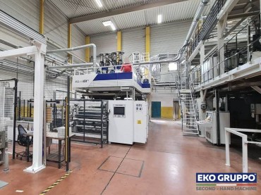 5 Layers Allrollex 1500 Colines Cast Stretch Line - Used Machine Eko Gruppo